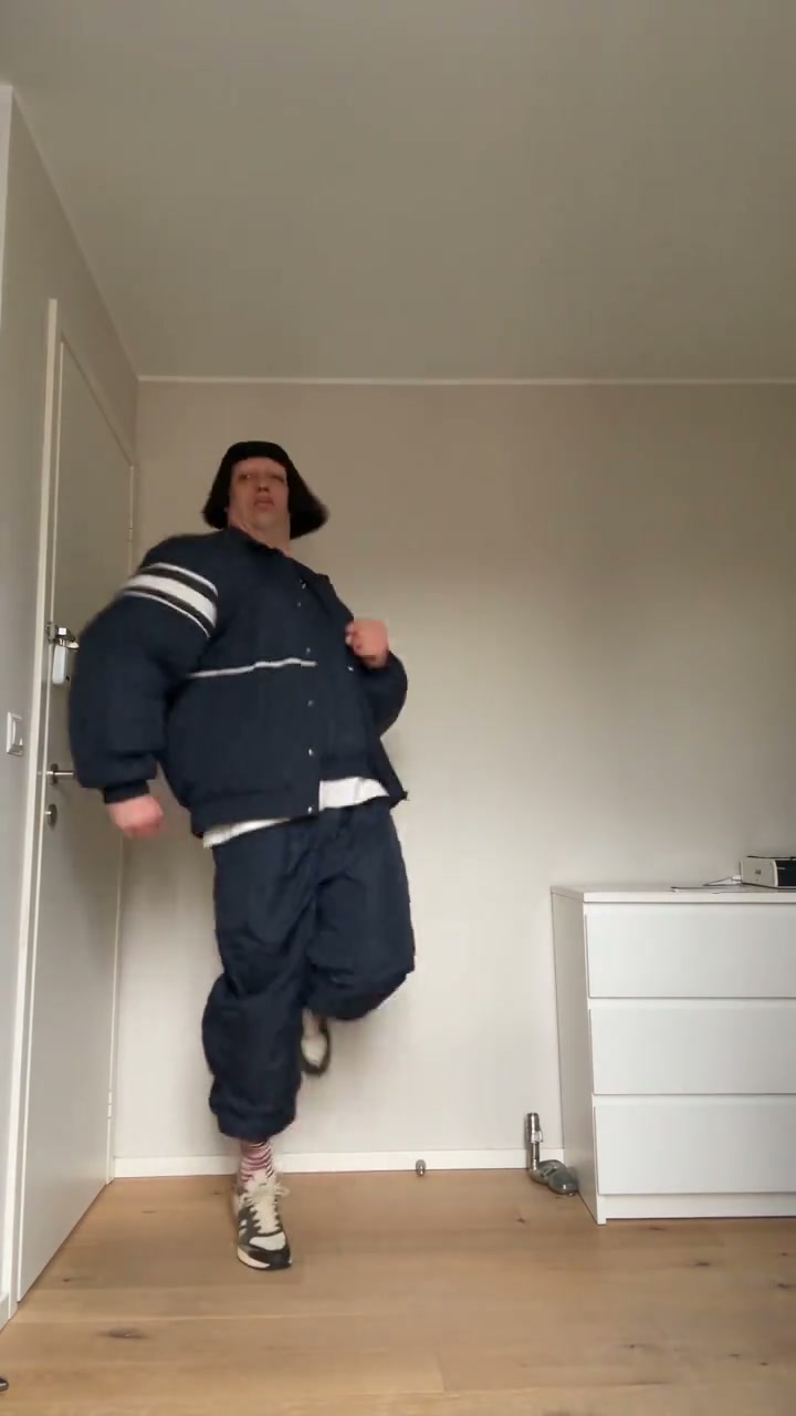 Solo dancer in a white room