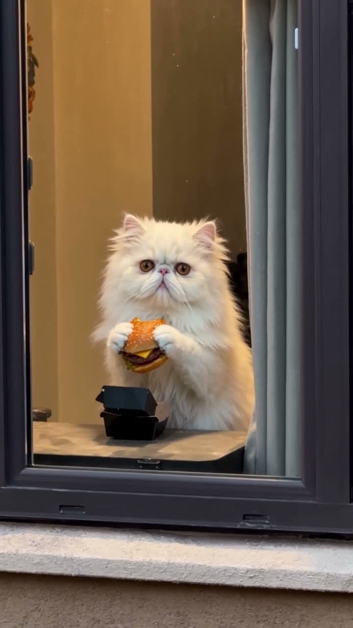 Cat at the window